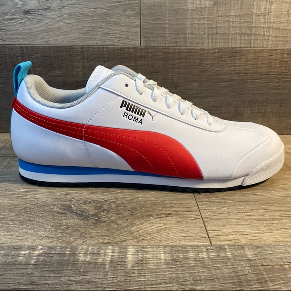 Puma Roma Game ‘White High Risk Red’ - Picture 2 of 7